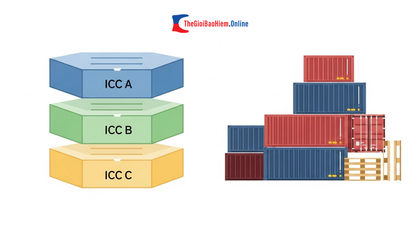 Bao hiem hang hoa van chuyen 2025 – ICC A ICC B ICC C