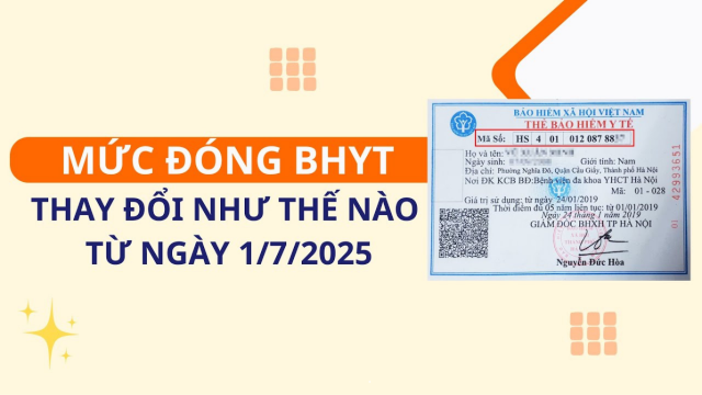 muc dong bao hiem y te tu 01 07 2025