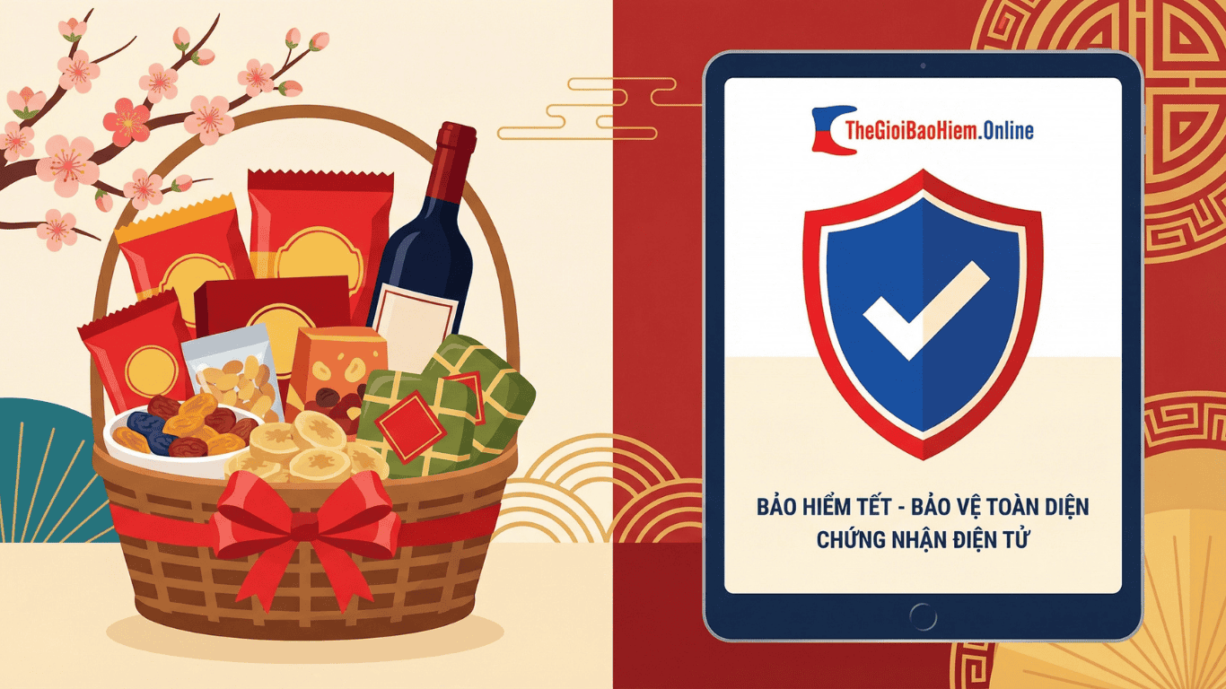 So sánh quà Tết truyền thống và quà Tết là gói bảo hiểm tai nạn cá nhân